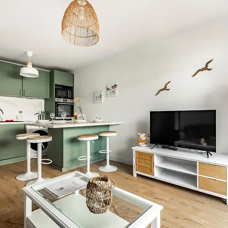 公寓 Cosy, Climatise, Calme, Parking - Proche Aeroport