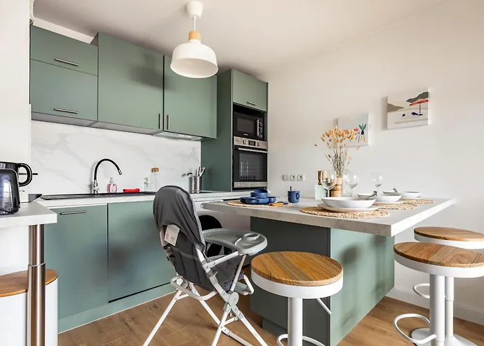 Cosy, Climatise, Calme, Parking - Proche Aeroport